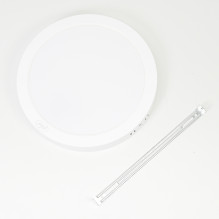 PNI D-Light CL240 24W LED ceiling light, round, 6500K, 230V power supply, 2640 lm, white PNI D-Light CL240 24W LED ceiling light, round, 6500K, 230V power supply, 2640 lm, white