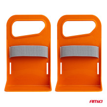 Organizer do bagażnika z rzepami 11,5x19x14cm 2szt. AMIO-04770