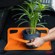 Organizer do bagażnika z rzepami 46x19x14cm AMIO-04769