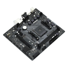Pagrindinė plokštė, ASROCK, AMD A520, SAM4, Micro-ATX, DDR4 atmintis, 2 atminties lizdai, 1xPCI-Express 3.0 1x, 1xPCI-Ex