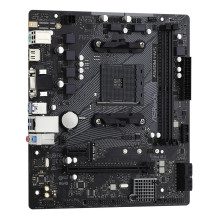 Mainboard, ASROCK, AMD A520, SAM4, Micro-ATX, Memory DDR4, Memory slots 2, 1xPCI-Express 3.0 1x, 1xPCI-Express 3.0 16x, 