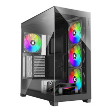 CASE MIDITOWER ATX W / O PSU / XILENT GLEAM BLACK XILENCE