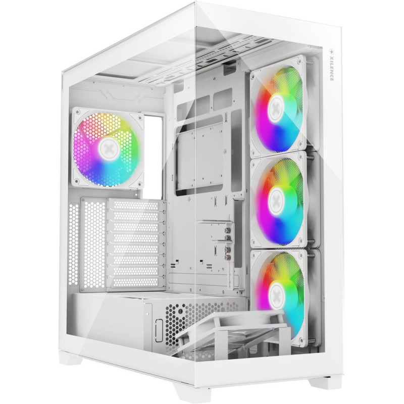 CASE MIDITOWER ATX W / O PSU / XILENT GLEAM WHITE XILENCE