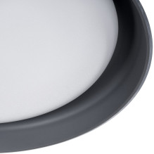 Modernus LED lubinis šviestuvas su pritemdomu šviesos srautu „Activejet FOCUS Grey“, belaidis valdymas nuotoliniu būdu