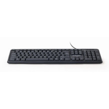 KLAVIATŪRA STANDARTINĖ USB ENG / BLACK KB-U-103 GEMBIRD KLAVIATŪRA STANDARTINĖ USB ENG / BLACK KB-U-103 GEMBIRD