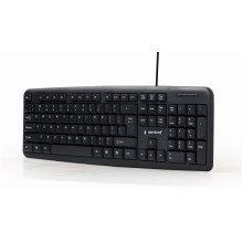 KLAVIATŪRA STANDARTINĖ USB ENG / BLACK KB-U-103 GEMBIRD KLAVIATŪRA STANDARTINĖ USB ENG / BLACK KB-U-103 GEMBIRD