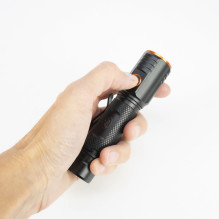 PNI Adventure F650 LED flashlight with 20W LED, 2000lm, aluminum, IPX6, battery included, USB C type charging