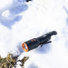 PNI Adventure F650 LED flashlight with 20W LED, 2000lm, aluminum, IPX6, battery included, USB C type charging