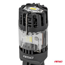 Żarówka LED LumiTec T20D 7443 W21 / 5W 12V FULL CANBUS biała AMIO-04687