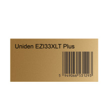 Uniden EZI33XLT Plus portable scanner kit + Sticky Pad Blue gift