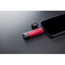 Kingston Technology 2TB Dual USB-A / C Portable SSD, Up to 1050MB / s USB 3.2 Gen 2