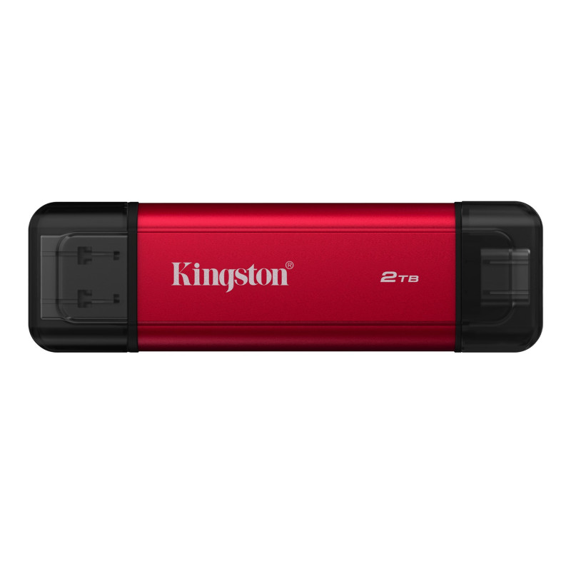 Kingston Technology 2TB Dual USB-A / C Portable SSD, Up to 1050MB / s USB 3.2 Gen 2