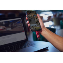 Kingston Technology 2TB Dual USB-A / C Portable SSD, Up to 1050MB / s USB 3.2 Gen 2