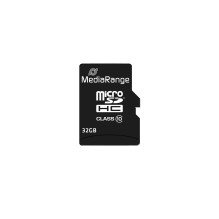 MEMORY MICRO SDHC 32GB C10 / W / ADAPTER MR959 MEDIARANGE MEMORY MICRO SDHC 32GB C10 / W / ADAPTER MR959 MEDIARANGE