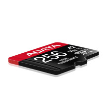 MEMORY MICRO SDXC 256GB W / AD. / AUSDX256GUI3V30SHA2-RA1 ADATA