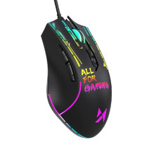 Mouse Wozinsky WMGK-7200 Gaming optical, black pearl