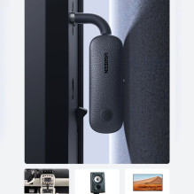 Ugreen receiver bluetooth transmitter mini jack 3.5mm (CM403) Black