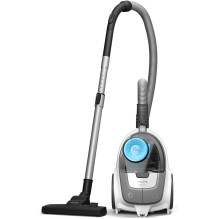 Vacuum Cleaner, PHILIPS, Bagless, 850 Watts, Capacity 1.3 l, Noise 77 dB, Blue / White, Weight 4 kg, XB2122 / 09