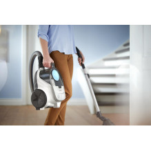Vacuum Cleaner, PHILIPS, Bagless, 850 Watts, Capacity 1.3 l, Noise 77 dB, Blue / White, Weight 4 kg, XB2122 / 09