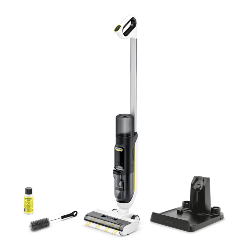 Kärcher FCV 3 vloerreiniger 2-in-1 stick vacuum Battery Dry&amp;wet HEPA Bagless 160 W White