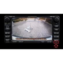 Adapter do podłączenia kamery cofania Toyota MFD GEN5 / GEN6 DVD Navi Monitors