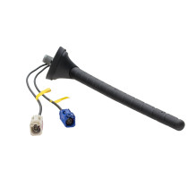 GPS, AM, FM stogo antena, 20 cm stiebas su stiprintuvu