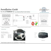 Adapter do sterowania z kierownicy Skoda Fabia, Octavia, Felicia, Superb CTSSK001.2
