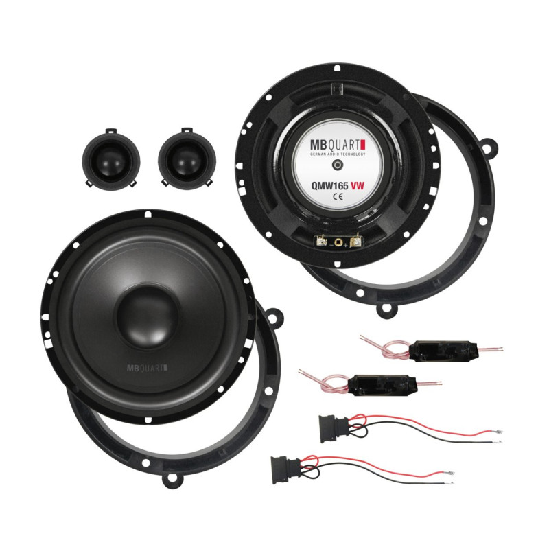 MB Quart QM165VW - separate speakers, midbass diameter 165 mm, RMS power 90 Watts set for VW