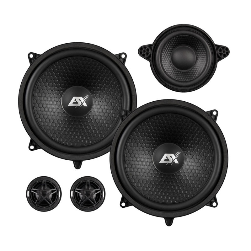 ESX QXS6.3C - separate set with center speaker Mercedes Sprinter