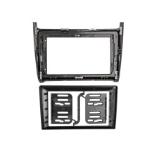 Radio frame 2 DIN VW Polo(6R) 04.2014-07.2017 silver