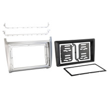 Radio frame 2 DIN VW Polo(6R) 04.2014-07.2017 silver