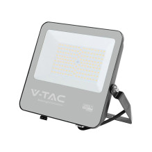 V-TAC 100W LED Floodlight CREE Chip Black Body Grey Glass 4000K 135lm / W