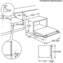 Įmontuojama indaplovė Electrolux ESL2500RO