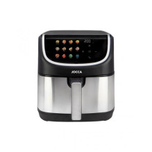 Hot air fryer with color display Jocca 2417 8l black/ stainless steel