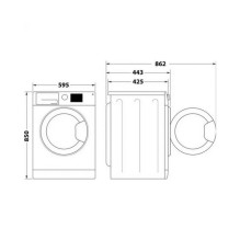 Skalbimo mašina Indesit MTWSE 61294 WK EE