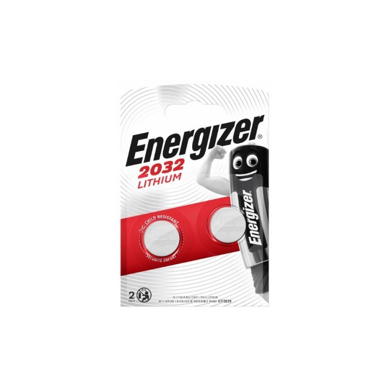 Lithium batteries ENERGIZER 3V CR2032 (2pcs)