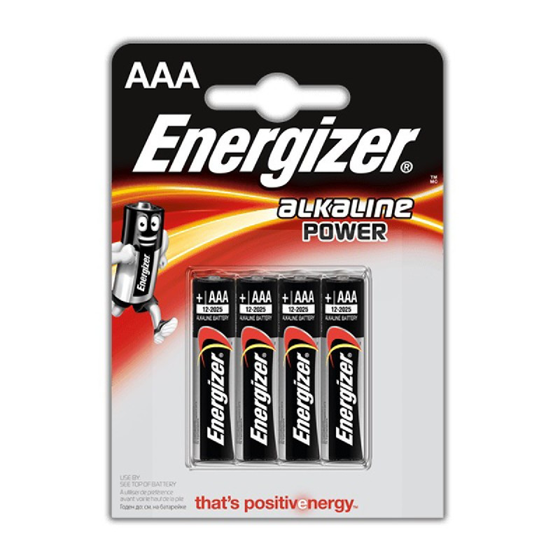 Alkaline battery ENERGIZER LR03 / AAA (4pcs)
