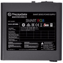 „Thermaltake“ „Thermaltake Smart RGB 700W“ PS-SPR-0700NHSAWE-1
