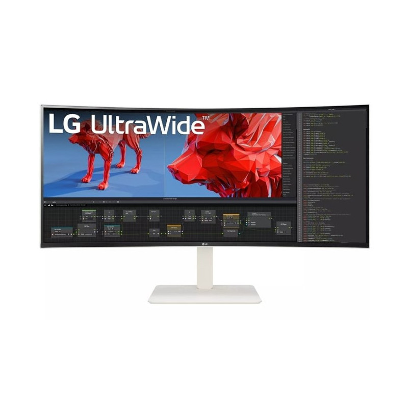 Monitor - LG UltraWide 38WR85QC-W 38&quot;, 3840x1600, TFT / LCD, White