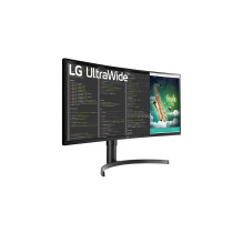 Monitorius - LG UltraWide 35WN75CP-B 35&quot;, UWQHD, 3440x1440, USB-C, FreeSync