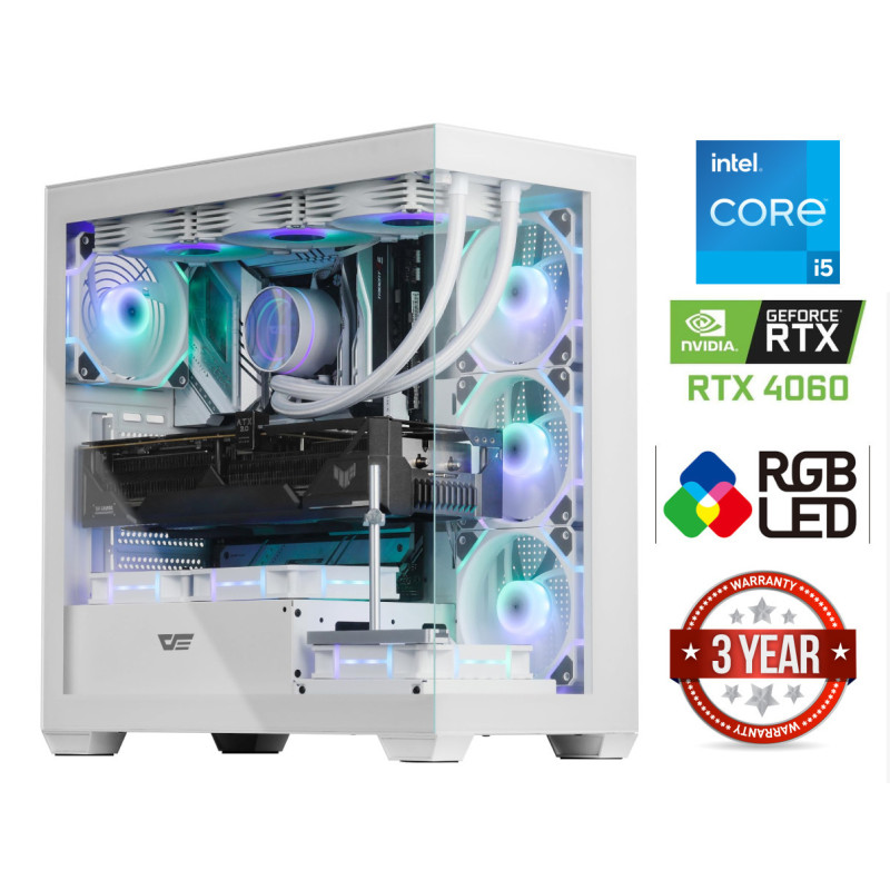 Core i5-12400F 32GB 512GB SSD 2TB HDD RTX 4060 NoOS