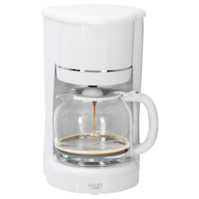 Adler AD 4383w Drip coffee maker for ground coffee 1.5 L white Adler AD 4383w Drip coffee maker for ground coffee 1.5 L white