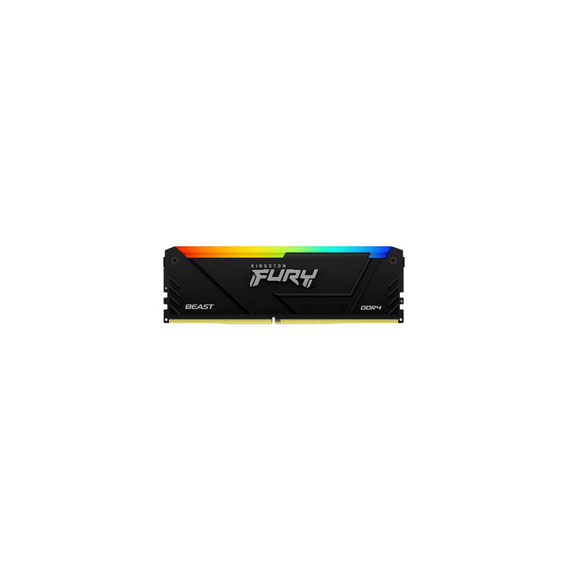 Operatīvā atmiņa Kingston Fury Beast RGB 8GB Black