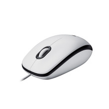 MOUSE USB OPTICAL M100 / WHITE 910-006764 LOGITECH