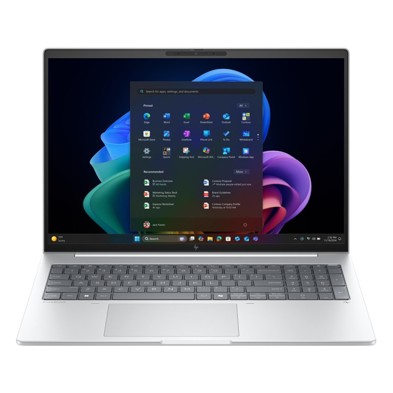 HP EliteBook G8 Ryzen 7 Pro 350 16&quot;WUXGA IPS 400nits AG 32GB DDR5 5600 SSD1TB Radeon 860M Cam IR 5 Mpx AI 62Wh W11P