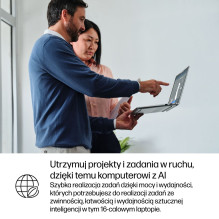 HP EliteBook 6 G1i Ultra 7265U 16&quot; WUXGA IPS 60Hz 300nits AG 16GB DDR5 5600 SSD512 Arc Cam 5 MPx 56Wh W11Pro Pike S