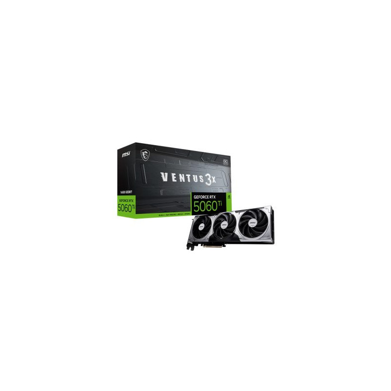 Videokarte MSI NVIDIA GeForce RTX 5060 Ti 16G VENTUS 3X OC