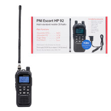 Portable CB radio station PNI Escort HP 92, multi standard, 4W, 12V, AM-FM, NRC, Dual Watch, Roger Beep, adjustable ASQ 