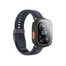 AmazingThing Radix Glass Screen Protector with Case for Apple Watch UItra 3 49mm - Black