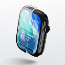 AmazingThing Radix Glass Screen Protector with Case for Apple Watch Series 11 42mm - Clear